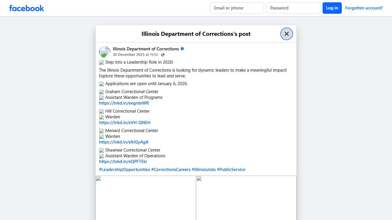 🚨 Step into a... - Illinois Department of Corrections | Facebook